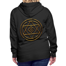 Afbeelding in Gallery-weergave laden, Harmony 2 Women’s Premium Hoodie - black