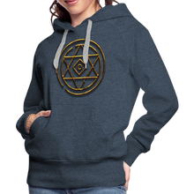 Afbeelding in Gallery-weergave laden, Harmony 2 Women’s Premium Hoodie - heather denim