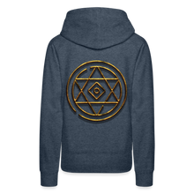 Afbeelding in Gallery-weergave laden, Harmony 2 Women’s Premium Hoodie - heather denim