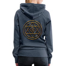 Afbeelding in Gallery-weergave laden, Harmony 2 Women’s Premium Hoodie - heather denim