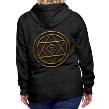 Afbeelding in Gallery-weergave laden, Harmony 2 Women’s Premium Hoodie - charcoal grey