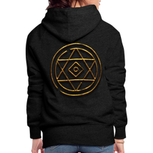 Afbeelding in Gallery-weergave laden, Harmony 2 Women’s Premium Hoodie - charcoal grey