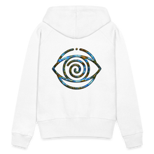 Afbeelding in Gallery-weergave laden, Blue Protection Eye 1 Women’s Premium Hoodie - white