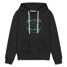Afbeelding in Gallery-weergave laden, Blue Protection Eye 1 Women’s Premium Hoodie - black