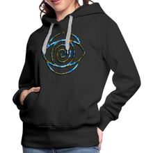 Afbeelding in Gallery-weergave laden, Blue Protection Eye 1 Women’s Premium Hoodie - black