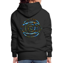 Afbeelding in Gallery-weergave laden, Blue Protection Eye 1 Women’s Premium Hoodie - black
