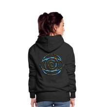 Afbeelding in Gallery-weergave laden, Blue Protection Eye 1 Women’s Premium Hoodie - black