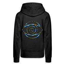 Afbeelding in Gallery-weergave laden, Blue Protection Eye 1 Women’s Premium Hoodie - black