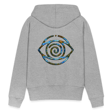 Afbeelding in Gallery-weergave laden, Blue Protection Eye 1 Women’s Premium Hoodie - heather grey