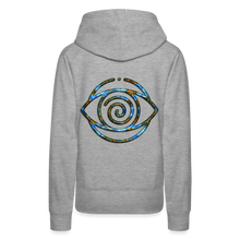 Afbeelding in Gallery-weergave laden, Blue Protection Eye 1 Women’s Premium Hoodie - heather grey