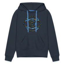 Afbeelding in Gallery-weergave laden, Blue Protection Eye 1 Women’s Premium Hoodie - navy