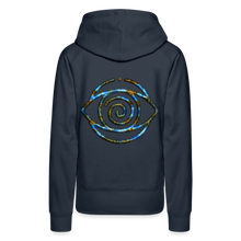 Afbeelding in Gallery-weergave laden, Blue Protection Eye 1 Women’s Premium Hoodie - navy