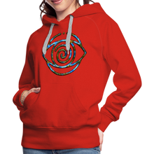 Afbeelding in Gallery-weergave laden, Blue Protection Eye 1 Women’s Premium Hoodie - red