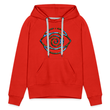 Afbeelding in Gallery-weergave laden, Blue Protection Eye 1 Women’s Premium Hoodie - red