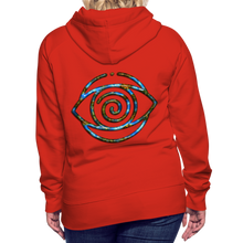 Afbeelding in Gallery-weergave laden, Blue Protection Eye 1 Women’s Premium Hoodie - red