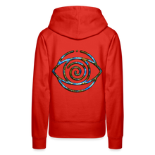 Afbeelding in Gallery-weergave laden, Blue Protection Eye 1 Women’s Premium Hoodie - red