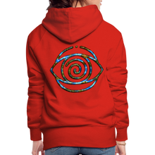 Afbeelding in Gallery-weergave laden, Blue Protection Eye 1 Women’s Premium Hoodie - red