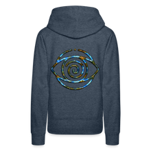 Afbeelding in Gallery-weergave laden, Blue Protection Eye 1 Women’s Premium Hoodie - heather denim