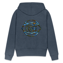 Afbeelding in Gallery-weergave laden, Blue Protection Eye 1 Women’s Premium Hoodie - heather denim