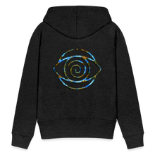 Afbeelding in Gallery-weergave laden, Blue Protection Eye 1 Women’s Premium Hoodie - charcoal grey