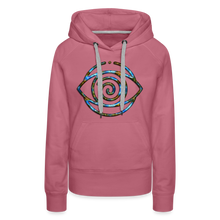 Afbeelding in Gallery-weergave laden, Blue Protection Eye 1 Women’s Premium Hoodie - mauve