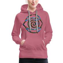 Afbeelding in Gallery-weergave laden, Blue Protection Eye 1 Women’s Premium Hoodie - mauve