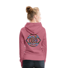 Afbeelding in Gallery-weergave laden, Blue Protection Eye 1 Women’s Premium Hoodie - mauve