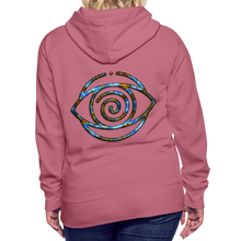 Afbeelding in Gallery-weergave laden, Blue Protection Eye 1 Women’s Premium Hoodie - mauve
