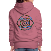 Afbeelding in Gallery-weergave laden, Blue Protection Eye 1 Women’s Premium Hoodie - mauve