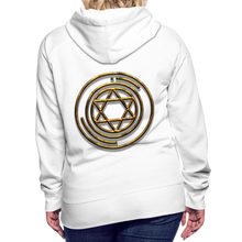 Afbeelding in Gallery-weergave laden, Magic 1 Women’s Premium Hoodie - white