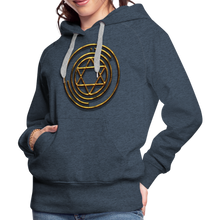 Afbeelding in Gallery-weergave laden, Magic 1 Women’s Premium Hoodie - heather denim