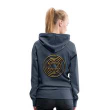 Afbeelding in Gallery-weergave laden, Magic 1 Women’s Premium Hoodie - heather denim