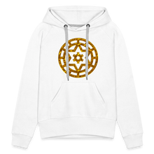 Afbeelding in Gallery-weergave laden, Gold Wheel 1 Women’s Premium Hoodie - white