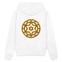 Afbeelding in Gallery-weergave laden, Gold Wheel 1 Women’s Premium Hoodie - white