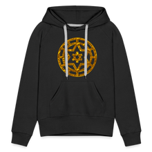 Afbeelding in Gallery-weergave laden, Gold Wheel 1 Women’s Premium Hoodie - black