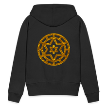 Afbeelding in Gallery-weergave laden, Gold Wheel 1 Women’s Premium Hoodie - black
