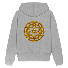 Afbeelding in Gallery-weergave laden, Gold Wheel 1 Women’s Premium Hoodie - heather grey
