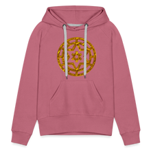 Afbeelding in Gallery-weergave laden, Gold Wheel 1 Women’s Premium Hoodie - mauve