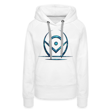 Indlæs billede til gallerivisning Blue Protection 2 Women’s Premium Hoodie - white