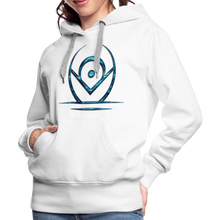 Indlæs billede til gallerivisning Blue Protection 2 Women’s Premium Hoodie - white