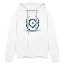 Indlæs billede til gallerivisning Blue Protection 2 Women’s Premium Hoodie - white