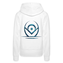 Indlæs billede til gallerivisning Blue Protection 2 Women’s Premium Hoodie - white