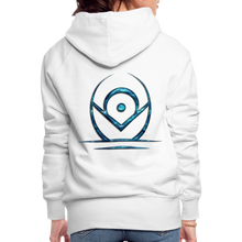 Indlæs billede til gallerivisning Blue Protection 2 Women’s Premium Hoodie - white