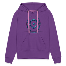 Indlæs billede til gallerivisning Blue Protection 2 Women’s Premium Hoodie - purple 