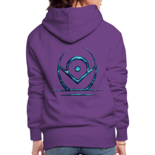 Indlæs billede til gallerivisning Blue Protection 2 Women’s Premium Hoodie - purple 