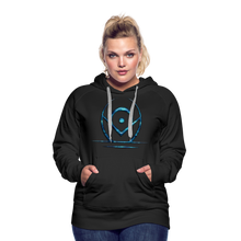 Indlæs billede til gallerivisning Blue Protection 2 Women’s Premium Hoodie - black