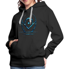 Indlæs billede til gallerivisning Blue Protection 2 Women’s Premium Hoodie - black