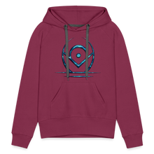 Indlæs billede til gallerivisning Blue Protection 2 Women’s Premium Hoodie - burgundy