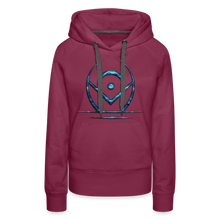 Indlæs billede til gallerivisning Blue Protection 2 Women’s Premium Hoodie - burgundy