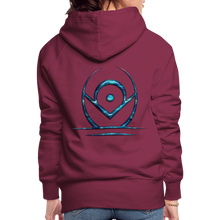 Indlæs billede til gallerivisning Blue Protection 2 Women’s Premium Hoodie - burgundy
